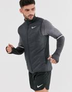 Nike Running Aerolayer Tank In Gray