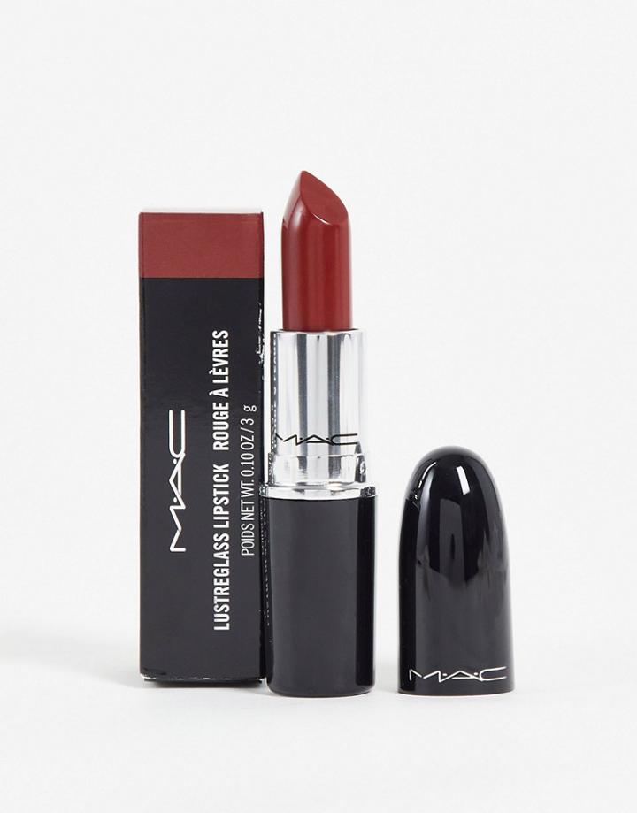 Mac Lustreglass Sheer-shine Lipstick - Spice It Up-brown