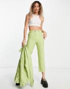 Topshop Boucle Pants In Multi