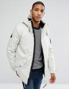 Bellfield Padded Parka - Beige