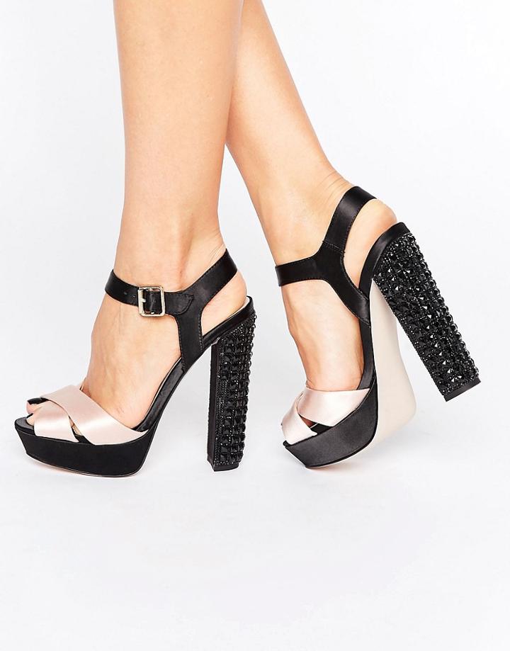 Little Mistress Platform Sandal - Black