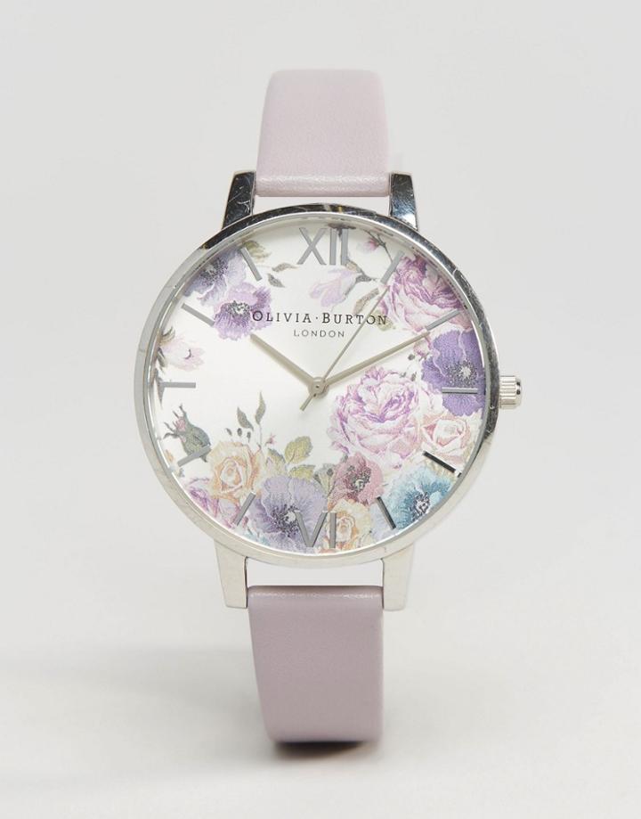 Olivia Burton Lilac Parlour Watch Ob15eg05 - Purple