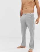 Tommy Hilfiger Lounge Jogger With Comfort Logo Waistband In Gray