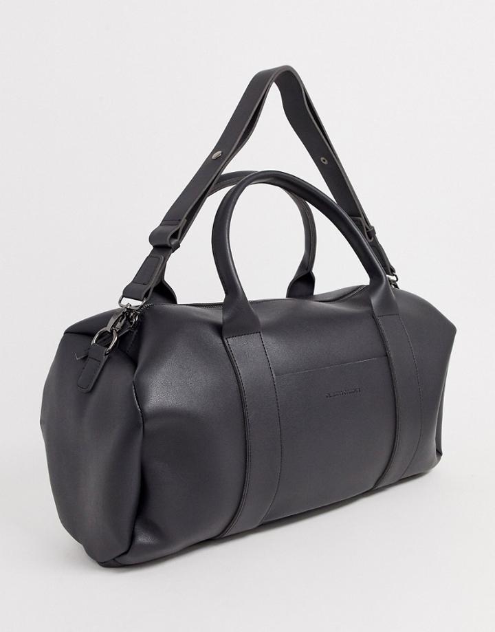 Claudia Canova Large Black Carryall Bag