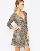 Oasis Sequin Embellished Dress - Multi