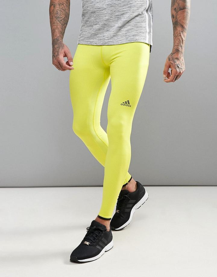 Adidas Training Tech Fit Hero Tights - Green