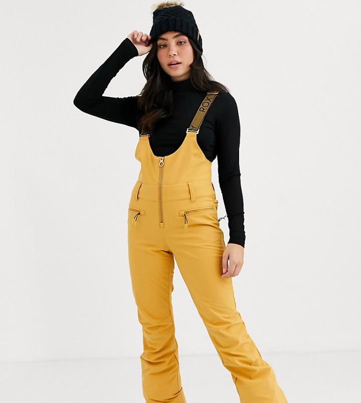 Roxy Snow Torah Brigth Summit Overall In Yellow