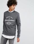 Love Moschino Embossed Logo Sweater - Gray