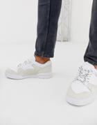 Lacoste Court Point Chunky Sneakers In White