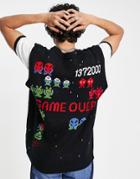 Vintage Supply Space Battle Vest In Black