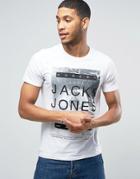 Jack & Jones Graphic Print T-shirt - White