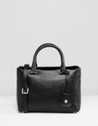Modalu Leather Mini Tote Bag - Black