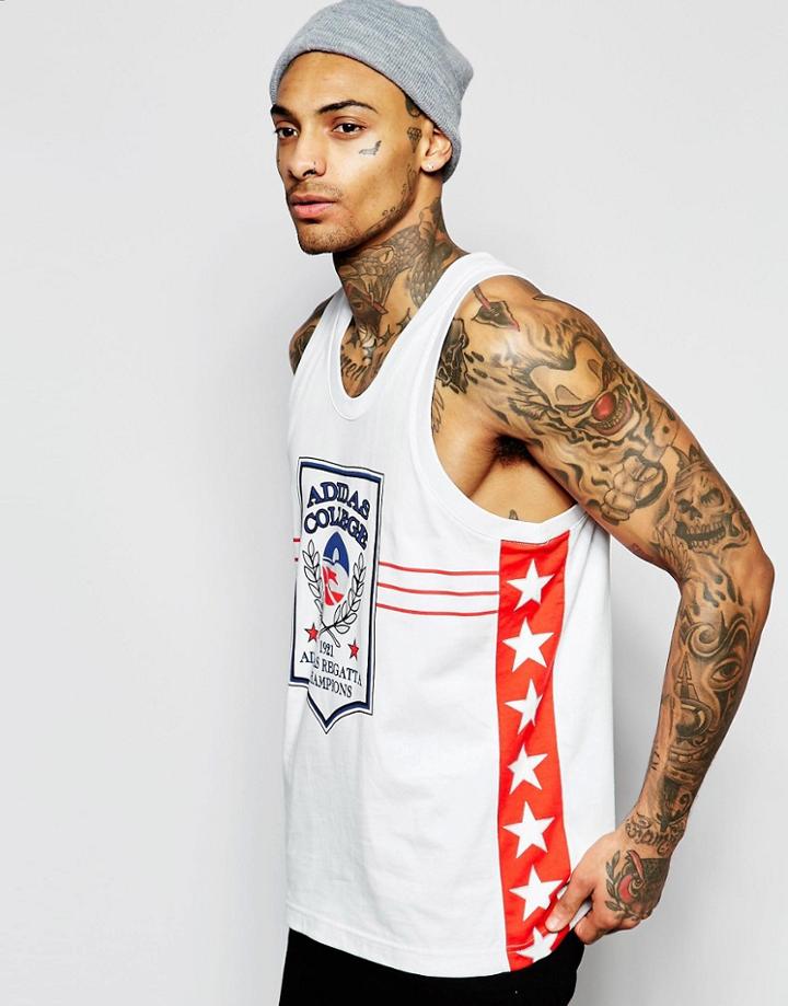 Adidas Originals Archive Tank Aj7390 - White