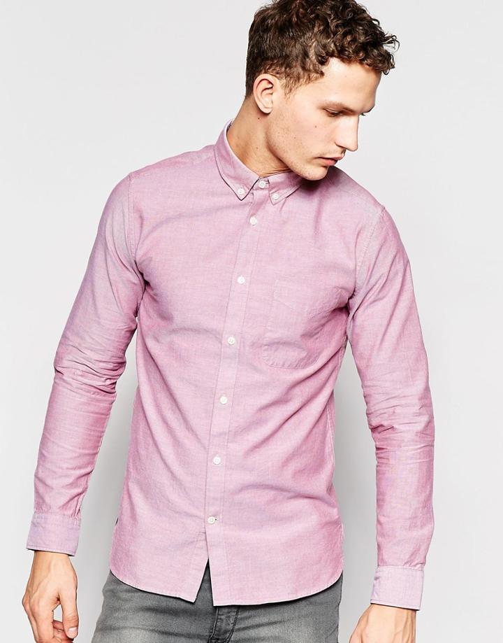 Jack & Jones Casual Shirt - Rosewood