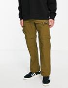 Berghaus Dolpa Zip Off Cargo Pants To Shorts In Green