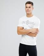 Only & Sons T-shirt With Ruberised Branding - White