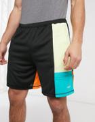Asos 4505 Running Shorts With Color Pop-black