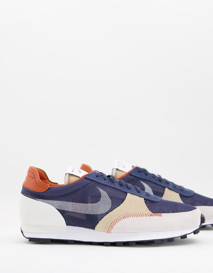Nike Dbreak-type Mesh Sneakers In Thunder Blue-blues