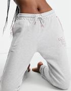 Tommy Hilfiger Retro Classic Sweatpants In Gray-grey
