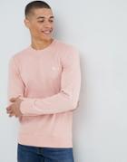 Abercrombie & Fitch Core Icon Logo Crew Neck Knit Jumper In Pink - Pink