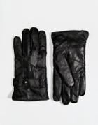 Minimum Leather Gloves - Black