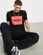 Hugo Dolive214 T-shirt In Black