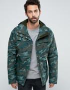 The North Face Torrendo Insulated Jacket In Camo - Green