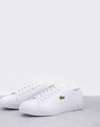 Lacoste Gripshot Sneakers In White
