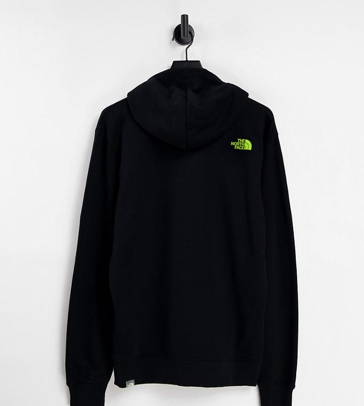The North Face Center Dome Hoodie In Black Exclusive At Asos