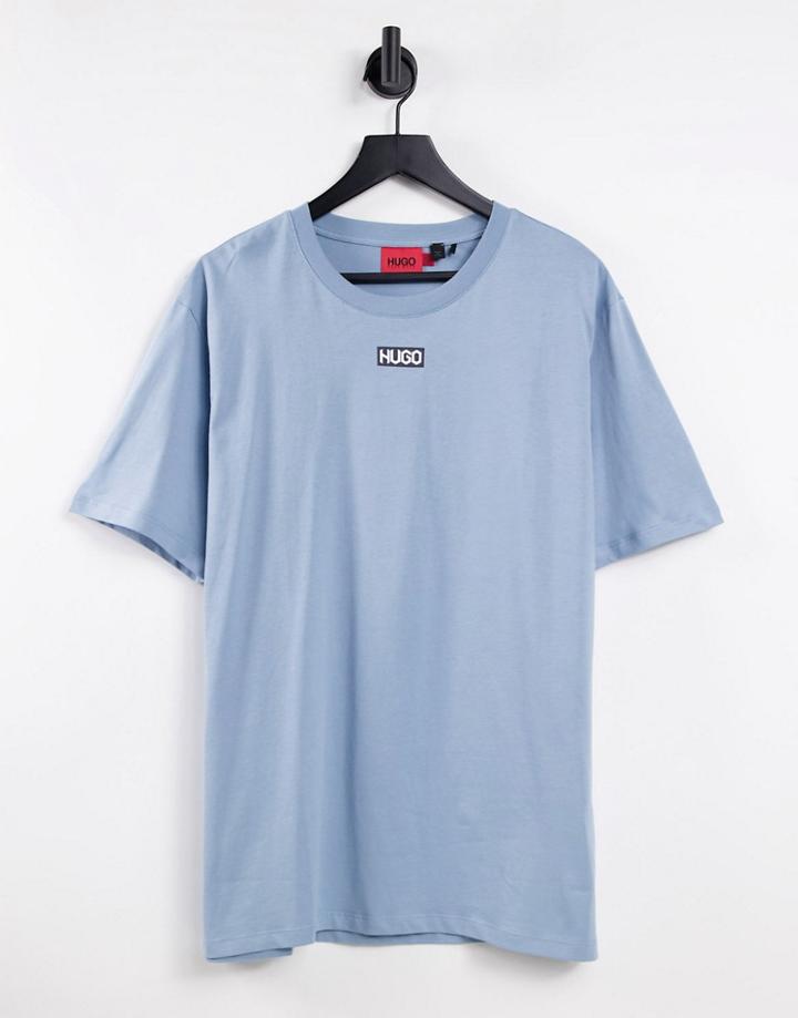 Hugo Durned212 T-shirt In Blue-blues