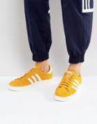 Adidas Originals Campus Sneakers In Yellow Bz0088 - Yellow
