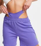 Asyou Hip Strap Set Short In Violet-purple