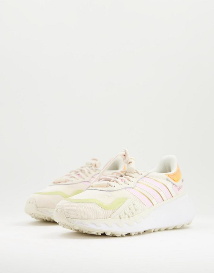 Adidas Originals Choigo Sneakers In Beige And Pink-neutral
