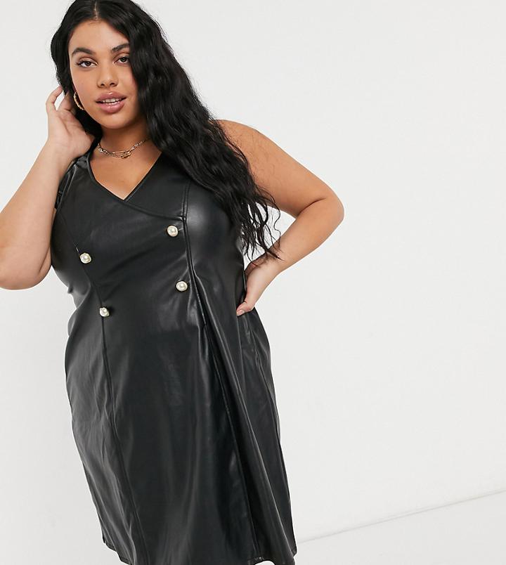 Simply Be Evie Dress In Black
