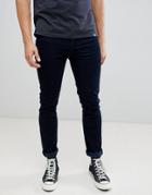 Pretty Green Straight Leg 5 Pocket Corduroy Pants In Navy - Navy