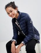 Hollister Down Padded Jacket - Navy