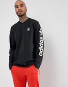 Adidas Skateboarding Sweat With Arm Print Br3981 - Black