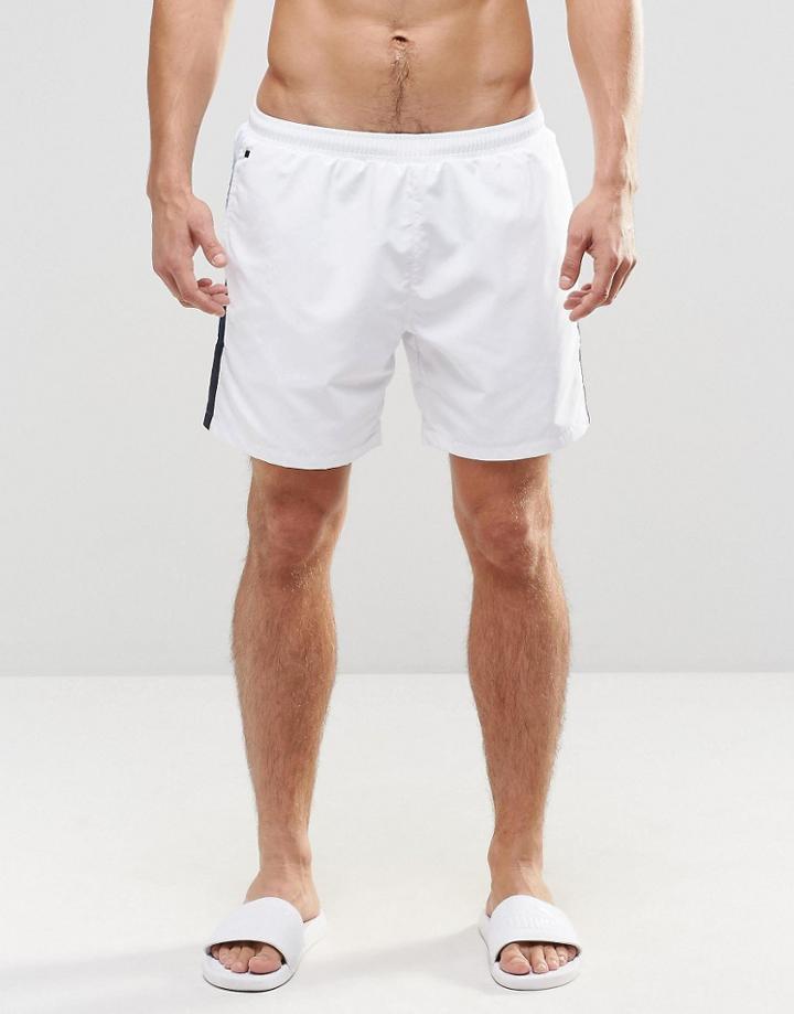 Hugo Boss Seabream Swim Short In White - White