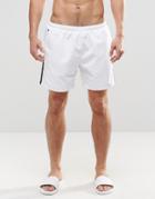 Hugo Boss Seabream Swim Short In White - White