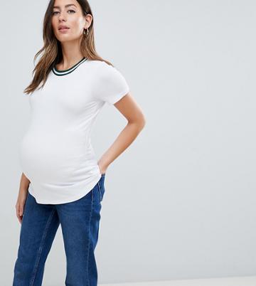 New Look Maternity Tee - White