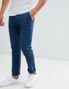 Selected Homme Chinos In Straight Fit - Blue