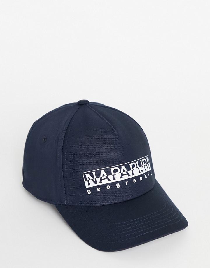 Napapijri Framing Cap In Navy-blues