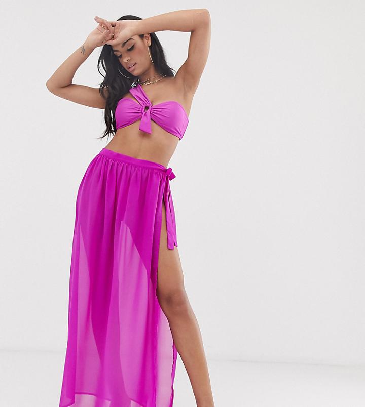 South Beach Mix & Match Fiesta Beach Sarong - Pink