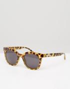 Crap Eyewear Oversized Cat Eye Sunglasses In Jungle Tortoiseshell - Gloss Jungle Tort