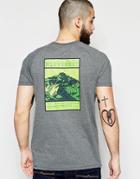 The North Face T-shirt With Everest Back Print - Grey
