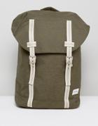 Spiral Backpack Hampton In Olive - Green