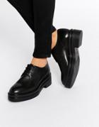 Vagabond Iza Black Chunky Lace Up Shoes - Black