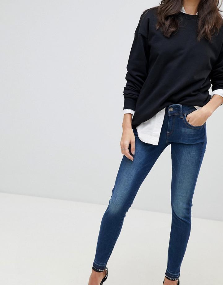 G-star Lynn Mid Rise Skinny Ankle Jean - Blue
