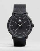 Asos Watch In Black With White Hands - Black