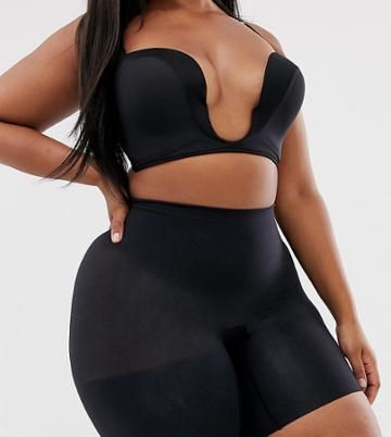 Spanx Curve Power Shorts In Black